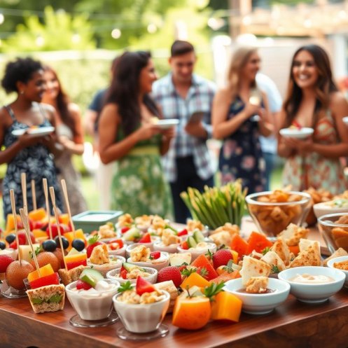 Best Finger Foods and Snack Ideas for Summer Backyard Parties